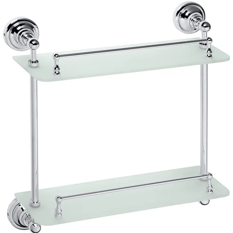 Стеклянная полка Bemeta Retro chrom 144301122 Хром Стеклянная полка Bemeta Retro chrom 144301122 Хром