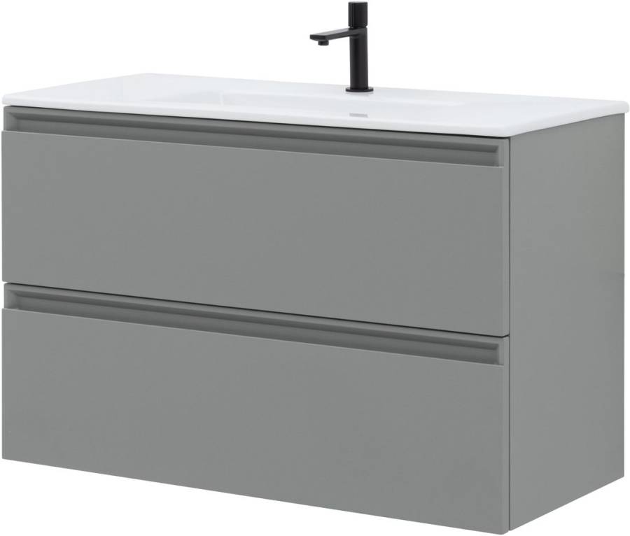 Тумба под раковину Allen Brau Eclipse 100 1.E1003.PGM платина матовый Тумба под раковину Allen Brau Eclipse 100 1.E1003.PGM платина матовый