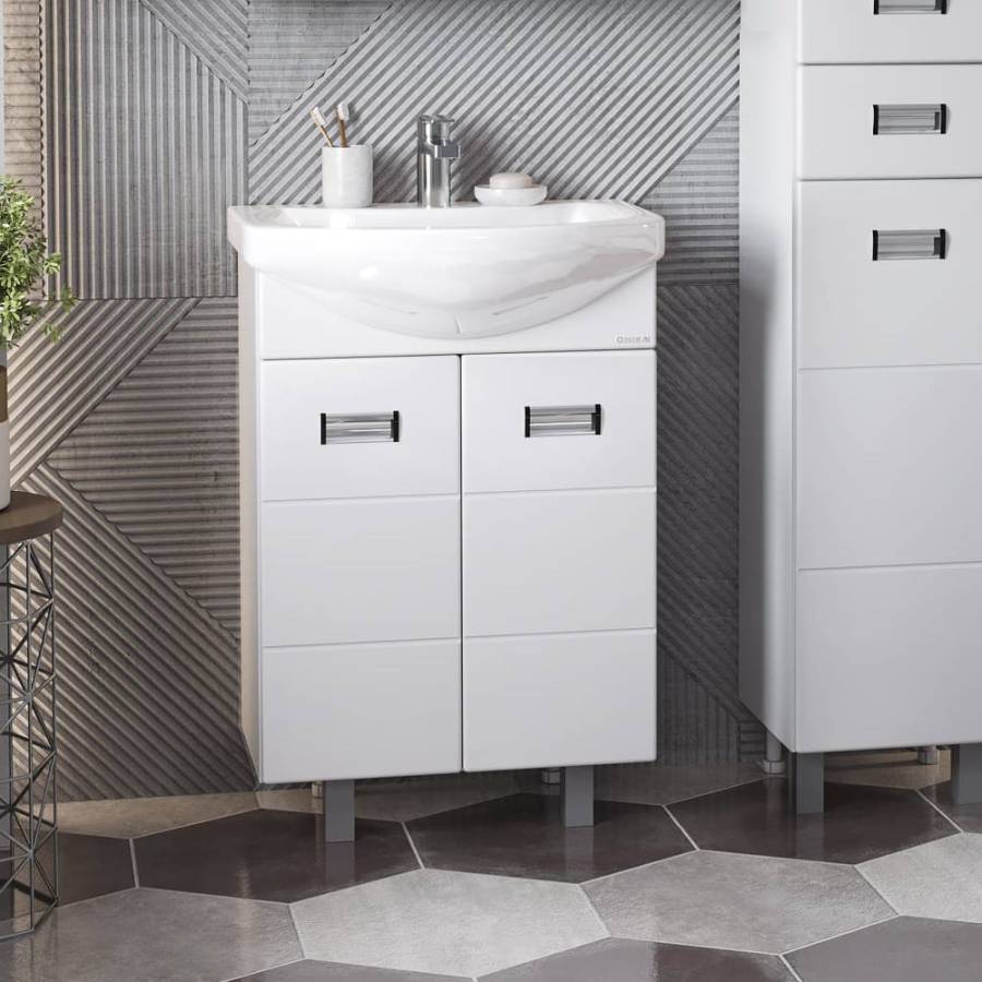 Тумба Onika Балтика 60 напольная, белая (ум. Балтика 60) Тумба Onika Балтика 60 напольная, белая (ум. Балтика 60)