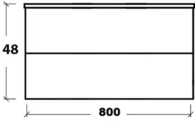 Тумба 80см*43,5 WHITE (керам.моноблок) 830-080-WH Boheme Тумба 80см*43,5 WHITE (керам.моноблок) 830-080-WH Boheme