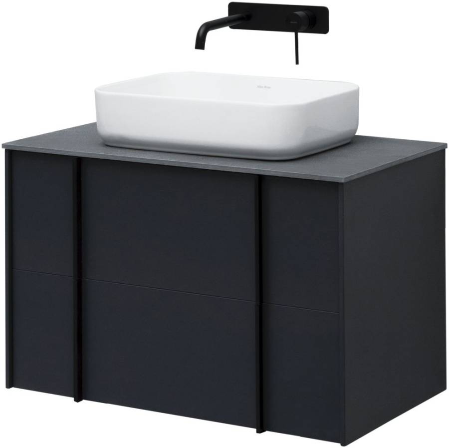 Тумба под раковину Allen Brau Reality 80 1.32005.AM антрацит матовый Тумба под раковину Allen Brau Reality 80 1.32005.AM антрацит матовый