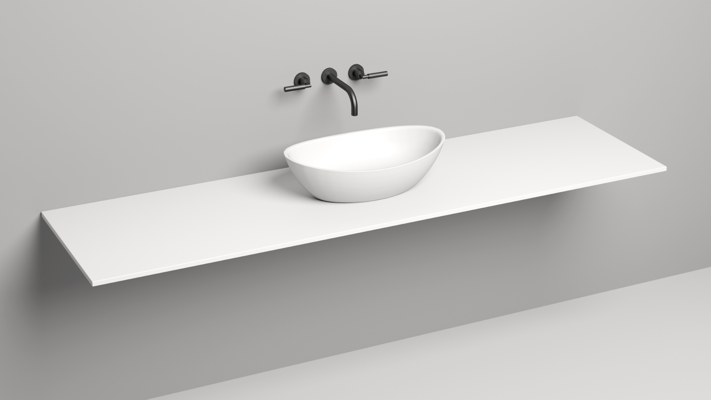 Столешница Salini COSTA 200221MRF, белый Столешница Salini COSTA 200221MRF, белый