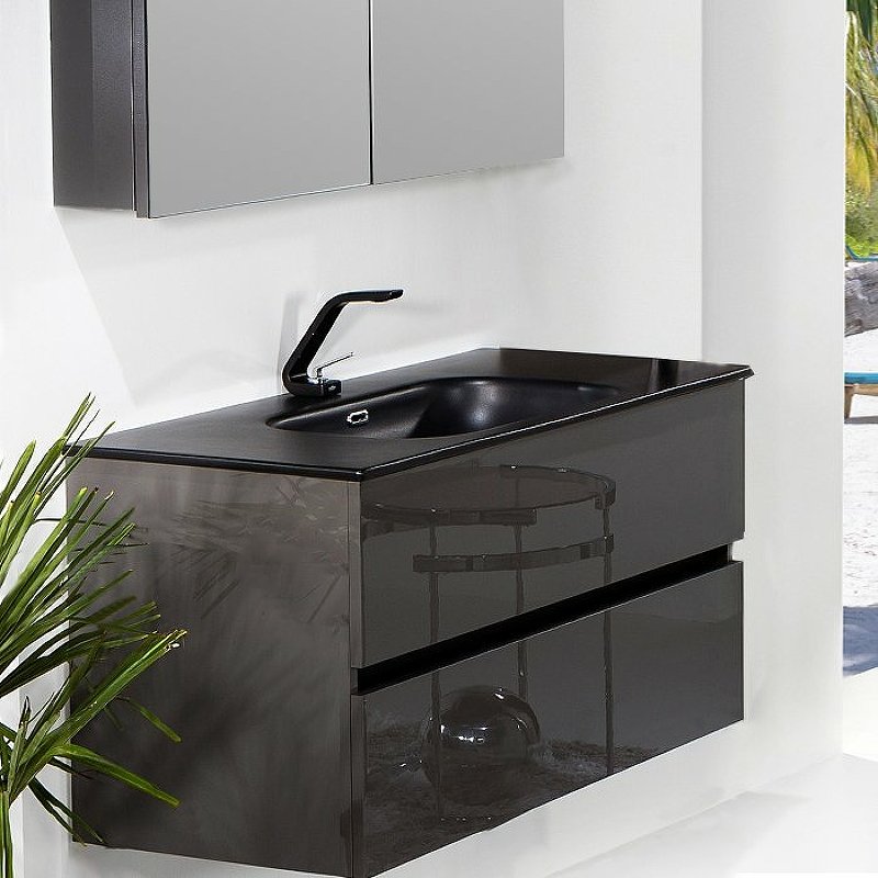 Тумба без раковины Vallessi 100*46cm АНТРАЦИТ глянец 2 полки, 837-100-A glossy Boheme Тумба без раковины Vallessi 100*46cm АНТРАЦИТ глянец 2 полки, 837-100-A glossy Boheme