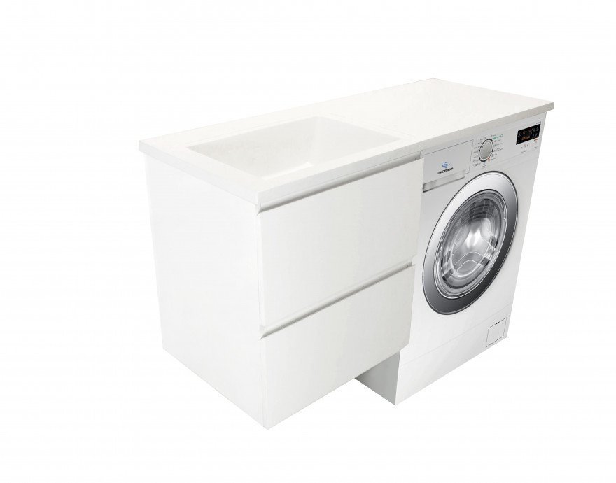 Тумба подвесная под умывальник Dallas Luxe 1200х482 2 ящика (ШхГхВ) 548х476х607 Тумба подвесная под умывальник Dallas Luxe 1200х482 2 ящика (ШхГхВ) 548х476х607