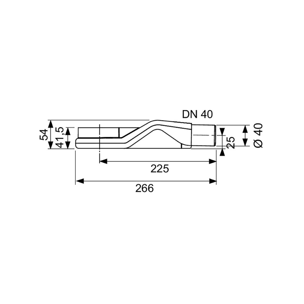 Сифон TECEdrainline «низкий» DN 40 боковой слив Сифон TECEdrainline «низкий» DN 40 боковой слив