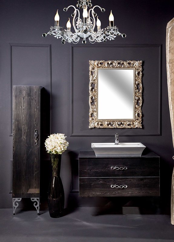 Тумба 100см*48 (52) BLACK WOOD 831-100-BW Boheme Тумба 100см*48 (52) BLACK WOOD 831-100-BW Boheme