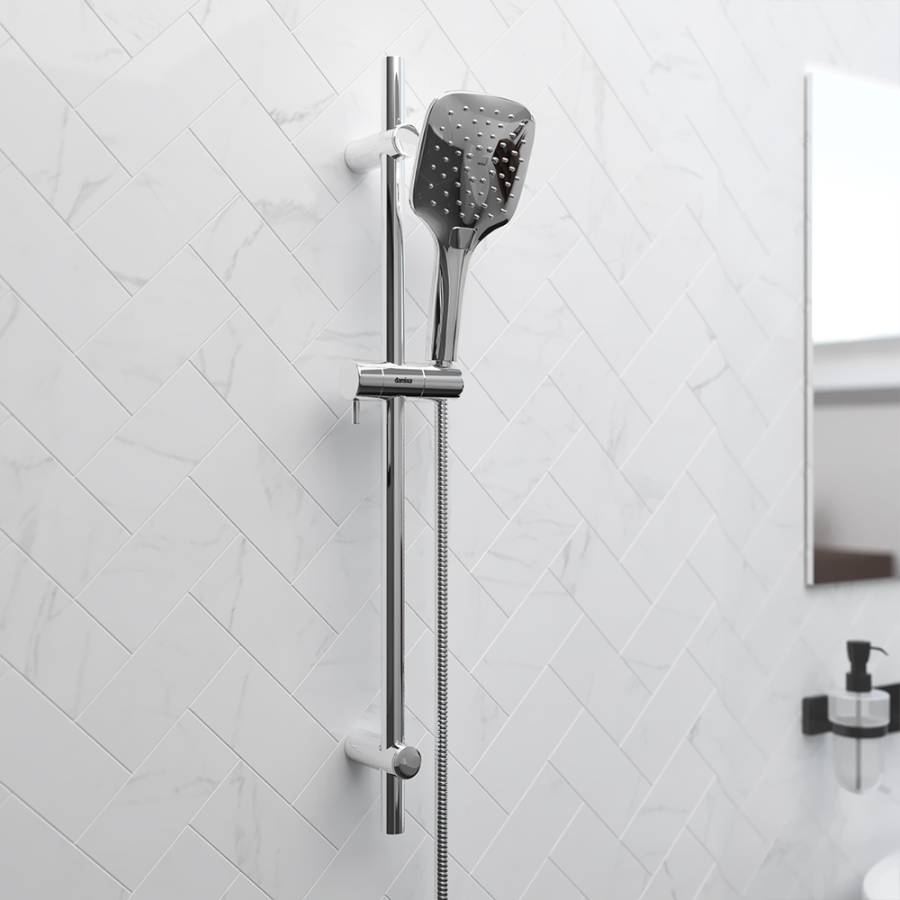 931001000 Eclipse, душ. комплект: ручн.душ 3 ф-ии 120 мм, штанга 700 мм, Хром 931001000 Eclipse, душ. комплект: ручн.душ 3 ф-ии 120 мм, штанга 700 мм, Хром