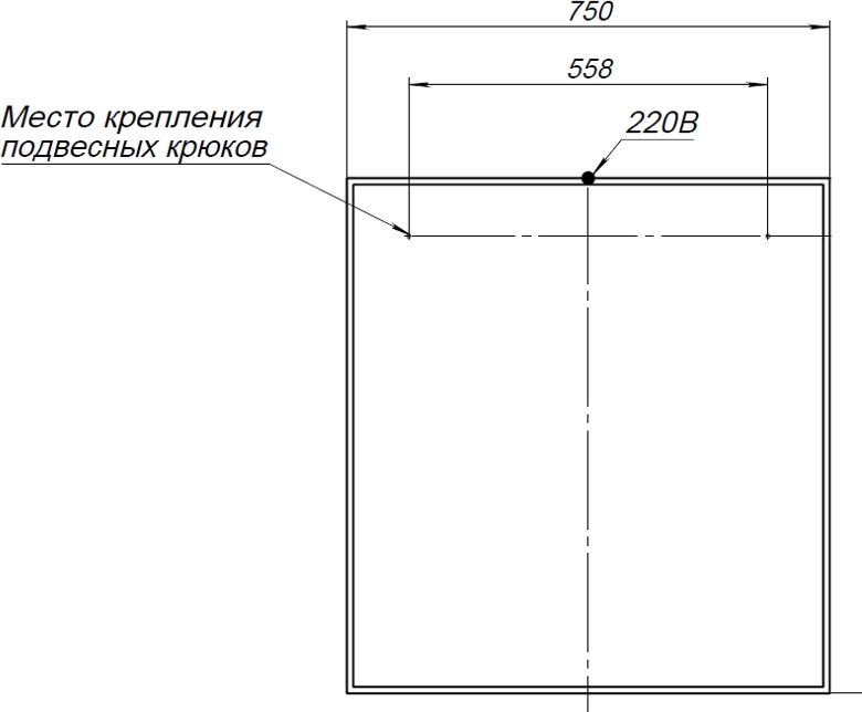 Зеркало Aquanet Nova Lite 75 белый LED Зеркало Aquanet Nova Lite 75 белый LED