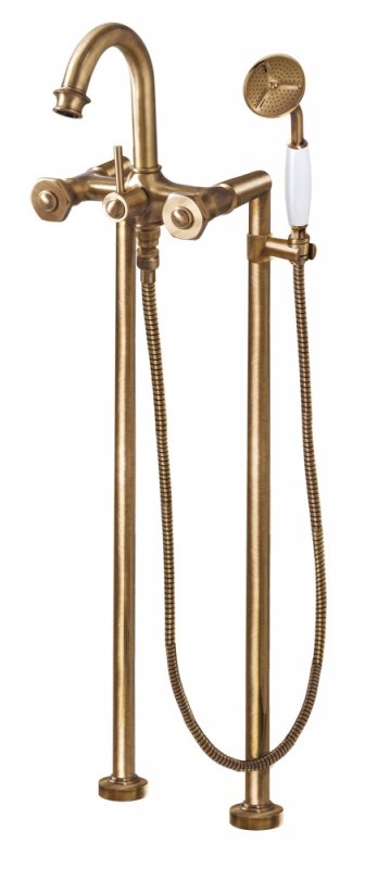 APHRODITE-VDP-01-S1 Напольный смеситель для ванны с ручным душем Исполнение: Хром, Ручки: Металл  APHRODITE-VDP-01-S1 Напольный смеситель для ванны с ручным душем Исполнение: Хром, Ручки: Металл