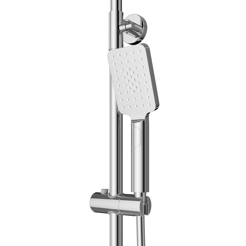 SLIDER-CD-IN Душевая стойка со смесителем, сатин SLIDER-CD-IN Душевая стойка со смесителем, сатин