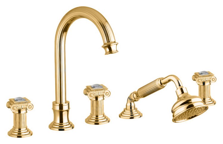 Душевой гарнитур OLIMP-BVD-01-O Исполнение: Хром, Ручки: Металл  Душевой гарнитур OLIMP-BVD-01-O Исполнение: Хром, Ручки: Металл