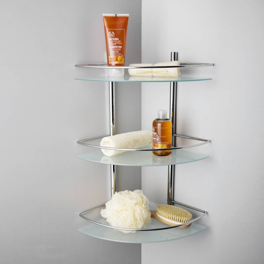 K-3133 Полка стеклянная тройная K-3133 Полка стеклянная тройная