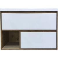 Тумба подвесная под умывальник Monaсo Wood 900х480 2 ящика (ШхГхВ) 898х476х607