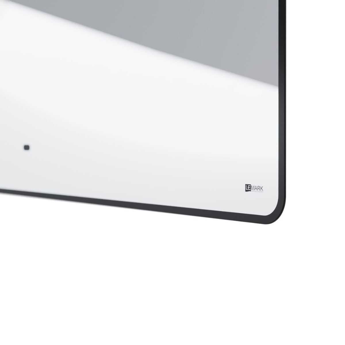 Зеркало Lemark MIOBLACK 45х80см с интерьерной подсветкой, с подогревом Зеркало Lemark MIOBLACK 45х80см с интерьерной подсветкой, с подогревом