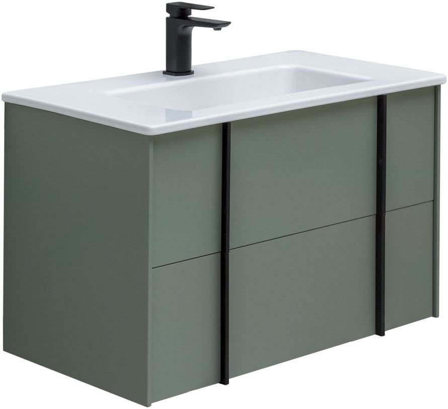 Тумба под раковину Allen Brau Reality 80 1.32005.CGM олива матовый Тумба под раковину Allen Brau Reality 80 1.32005.CGM олива матовый