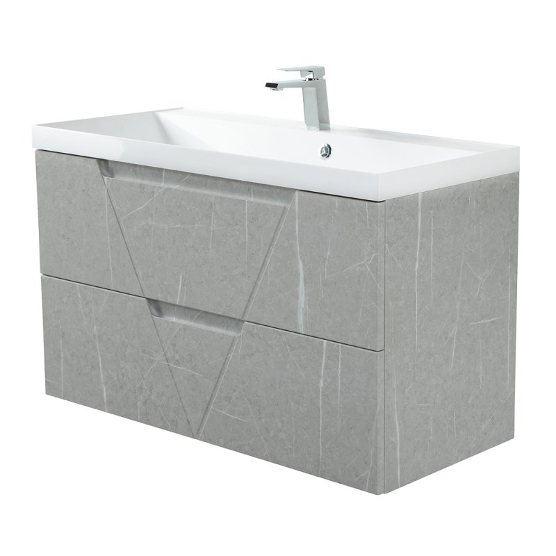 Раковина из литьевого мрамора BelBagno BB1000/450-LV-MR-AST Раковина из литьевого мрамора BelBagno BB1000/450-LV-MR-AST