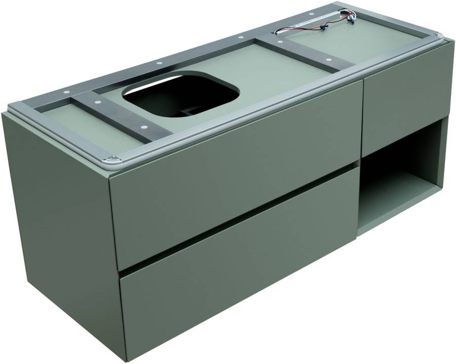 Тумба под раковину Allen Brau Infinity 120 1.21005.CGM L олива матовый Тумба под раковину Allen Brau Infinity 120 1.21005.CGM L олива матовый