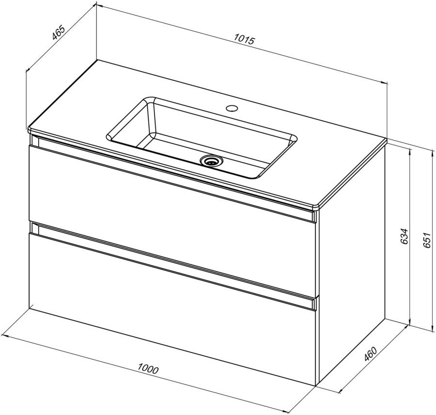 Тумба под раковину Allen Brau Eclipse 100 1.E1003.WM белый матовый Тумба под раковину Allen Brau Eclipse 100 1.E1003.WM белый матовый