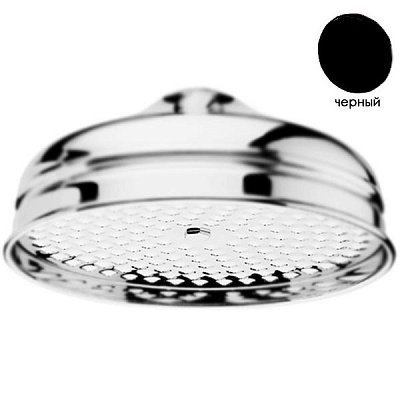 CZR-U-SP8-20-NOP Верхний душ, диаметр 20 см, исполнение черный матовый CZR-U-SP8-20-NOP Верхний душ, диаметр 20 см, исполнение черный матовый