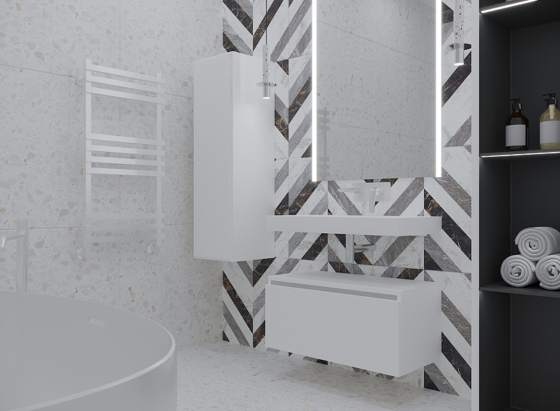 Ящик под столешницу 100см WHITE глянец VALLESSI UNO-S 897-100-W Boheme Ящик под столешницу 100см WHITE глянец VALLESSI UNO-S 897-100-W Boheme