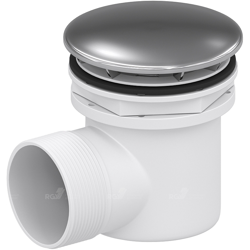 Сифон для душевого поддона RGW Velplex QYD-02 18241102-01 Хром Сифон для душевого поддона RGW Velplex QYD-02 18241102-01 Хром