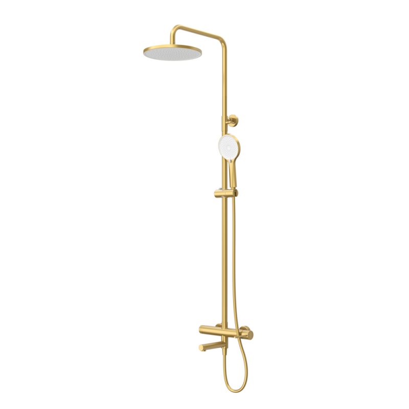 RELAX-CVD-NOP Душевая стойка со смесителем и изливом, черный матовый RELAX-CVD-NOP Душевая стойка со смесителем и изливом, черный матовый