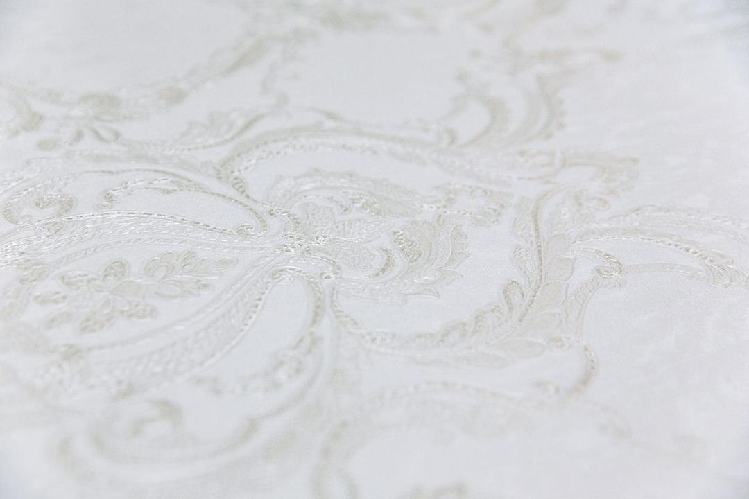 Обои виниловые Ориент мотив, белый, KM7701 Обои виниловые Ориент мотив, белый, KM7701