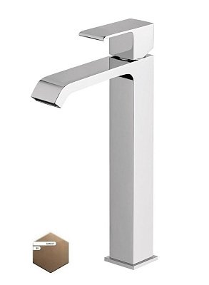 PORTA-LC-SS Смеситель для накладных раковин, с донным клапаном, исполнение sunset