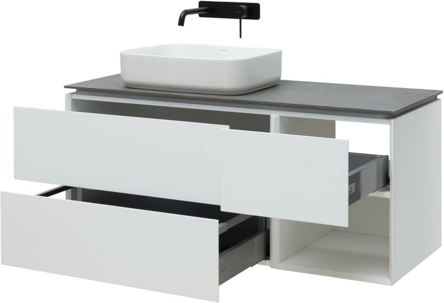 Тумба под раковину Allen Brau Infinity 120 1.21005.WM L белый матовый Тумба под раковину Allen Brau Infinity 120 1.21005.WM L белый матовый
