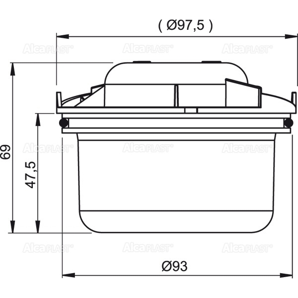 Гидрозатвор мокрый Гидрозатвор мокрый