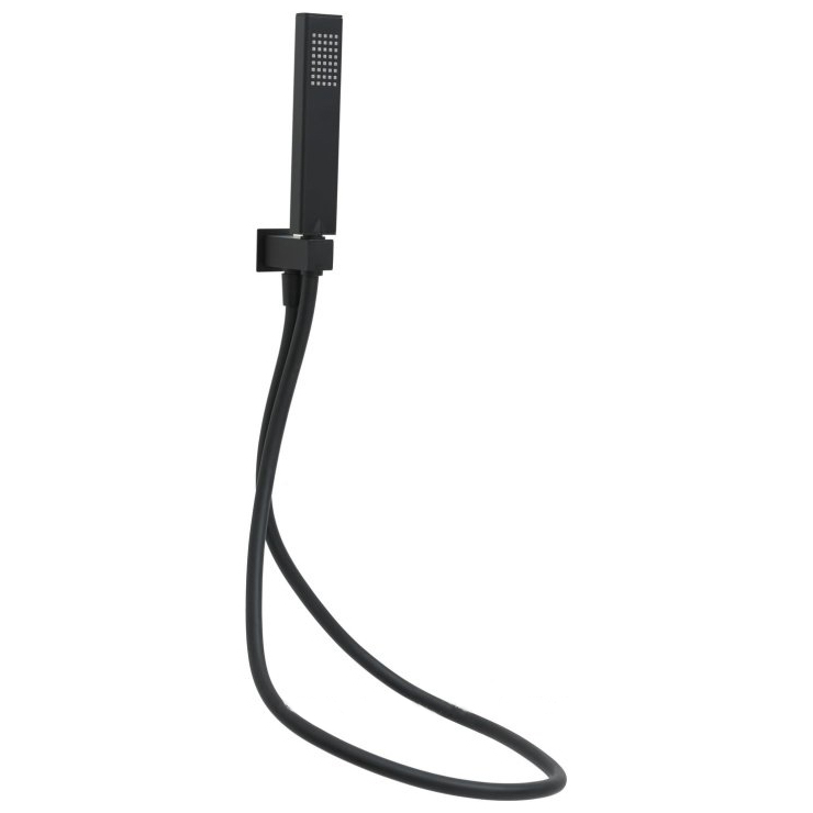 Душевой гарнитур Allen Brau Infinity 5.21021-31 черный матовый Душевой гарнитур Allen Brau Infinity 5.21021-31 черный матовый