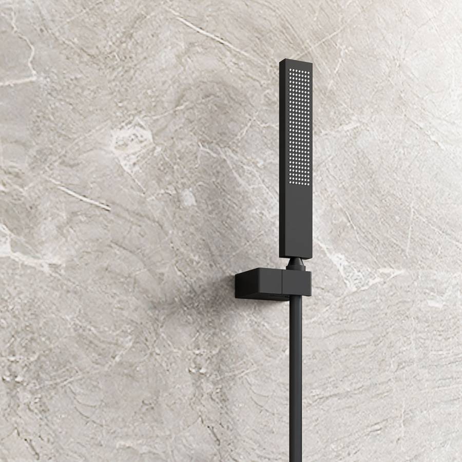 Душевой комплект Futura VSFW-2F11TMB термостатический встраиваемый, 3 режима, черный Душевой комплект Futura VSFW-2F11TMB термостатический встраиваемый, 3 режима, черный