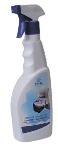 1 Марка Моющее средство для санфаянсовых изделий, флакон 500мл., курковый распылитель 1 Марка Моющее средство для санфаянсовых изделий, флакон 500мл., курковый распылитель