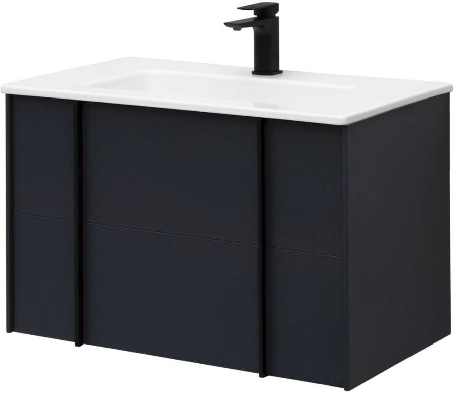 Тумба под раковину Allen Brau Reality 80 1.32005.AM антрацит матовый Тумба под раковину Allen Brau Reality 80 1.32005.AM антрацит матовый