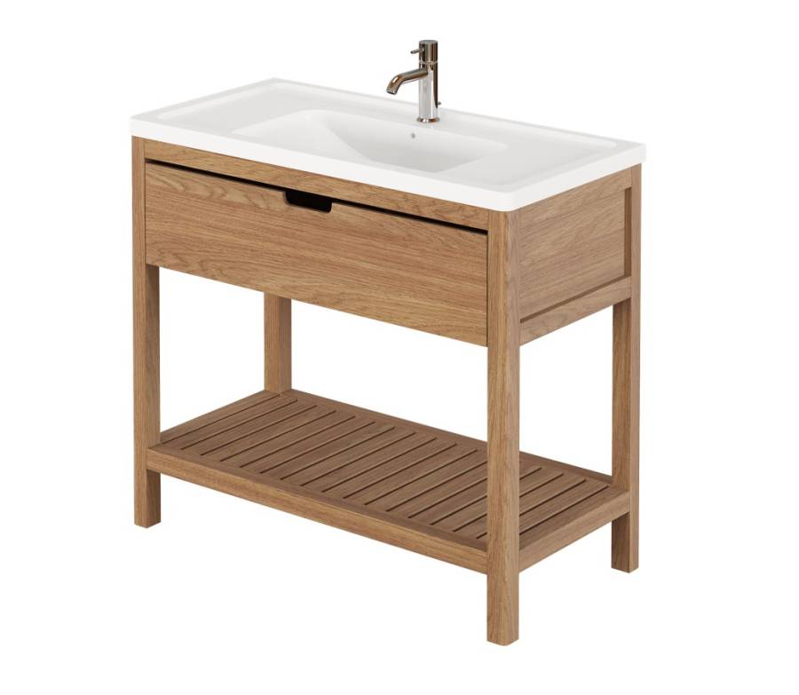 Тумба под раковину Creto Provence Family Wood 105 Тумба под раковину Creto Provence Family Wood 105