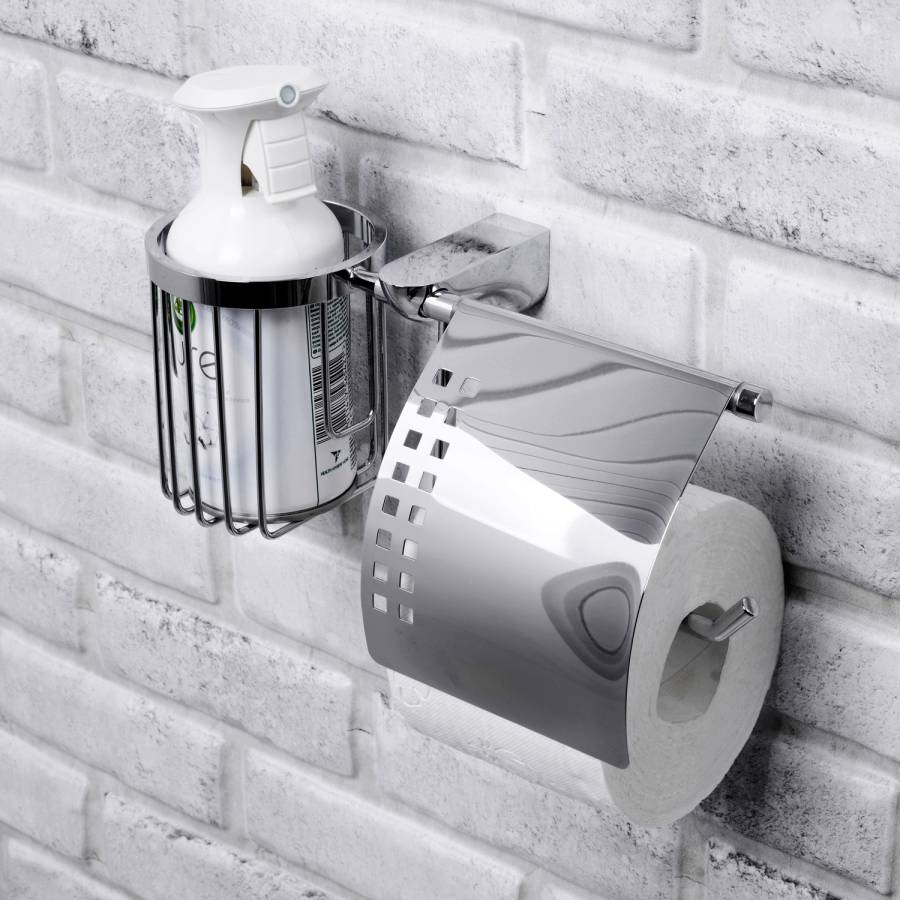 Kammel K-8359 Держатель туалетной бумаги и освежителя Kammel K-8359 Держатель туалетной бумаги и освежителя