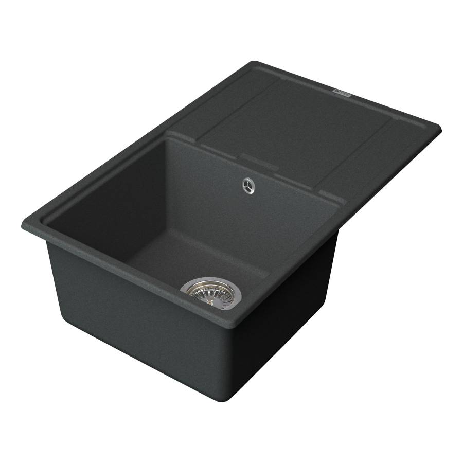 Мойка кухонная Point Лаура 78 PN3005GR, графит Мойка кухонная Point Лаура 78 PN3005GR, графит