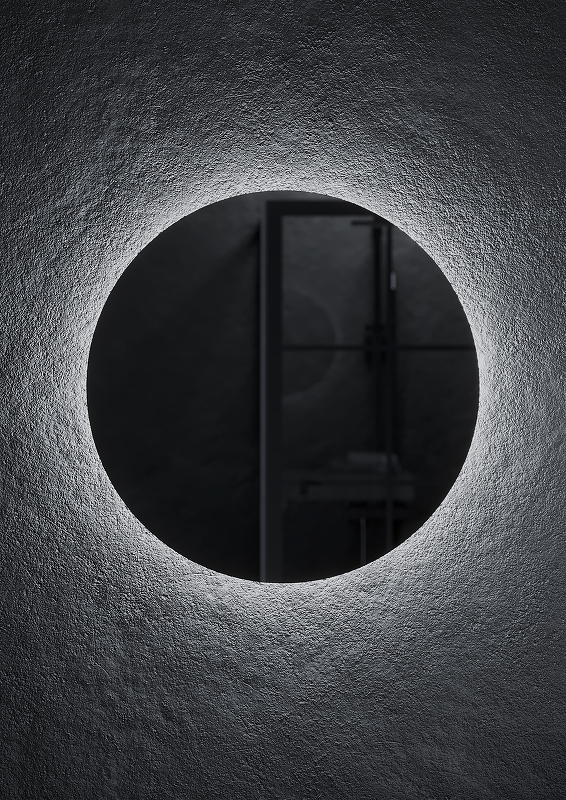 Зеркало для ванной комнаты  SANCOS Sfera D800  c  подсветкой , арт. SF800 Зеркало для ванной комнаты  SANCOS Sfera D800  c  подсветкой , арт. SF800