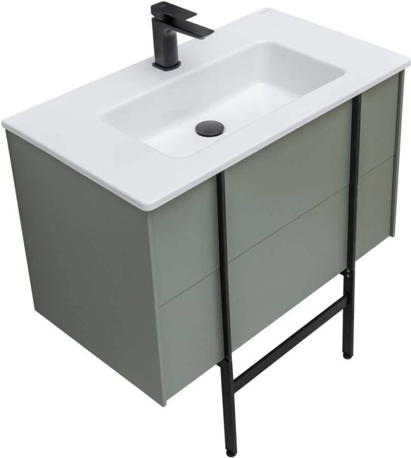 Тумба под раковину Allen Brau Reality 80 1.32005.CGM олива матовый Тумба под раковину Allen Brau Reality 80 1.32005.CGM олива матовый