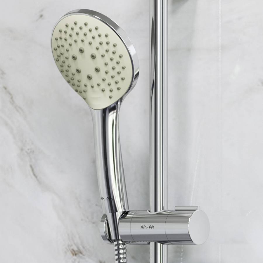 Душевая лейка Am.Pm Gem F0290100, 3 режима d 110 мм Душевая лейка Am.Pm Gem F0290100, 3 режима d 110 мм