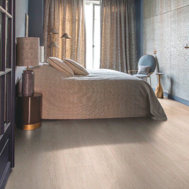 Ламинат Quick Step MAGESTIC MJ3554 Дуб долинный светло-бежевый (9,5мм/33кл/2,952м2), м2 Ламинат Quick Step MAGESTIC MJ3554 Дуб долинный светло-бежевый (9,5мм/33кл/2,952м2), м2