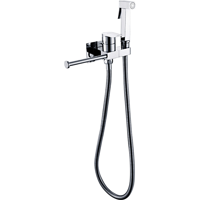 Гигиенический душ со смесителем Rose R307, хром Гигиенический душ со смесителем Rose R307, хром