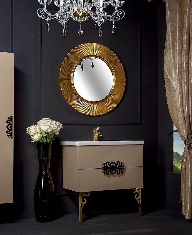 Зеркало SHINE золото глянец с подстветкой d82 528-G light Boheme Зеркало SHINE золото глянец с подстветкой d82 528-G light Boheme