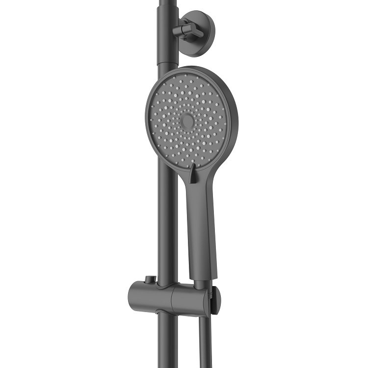 STYLUS-CD-IN Душевая стойка со смесителем, сатин STYLUS-CD-IN Душевая стойка со смесителем, сатин