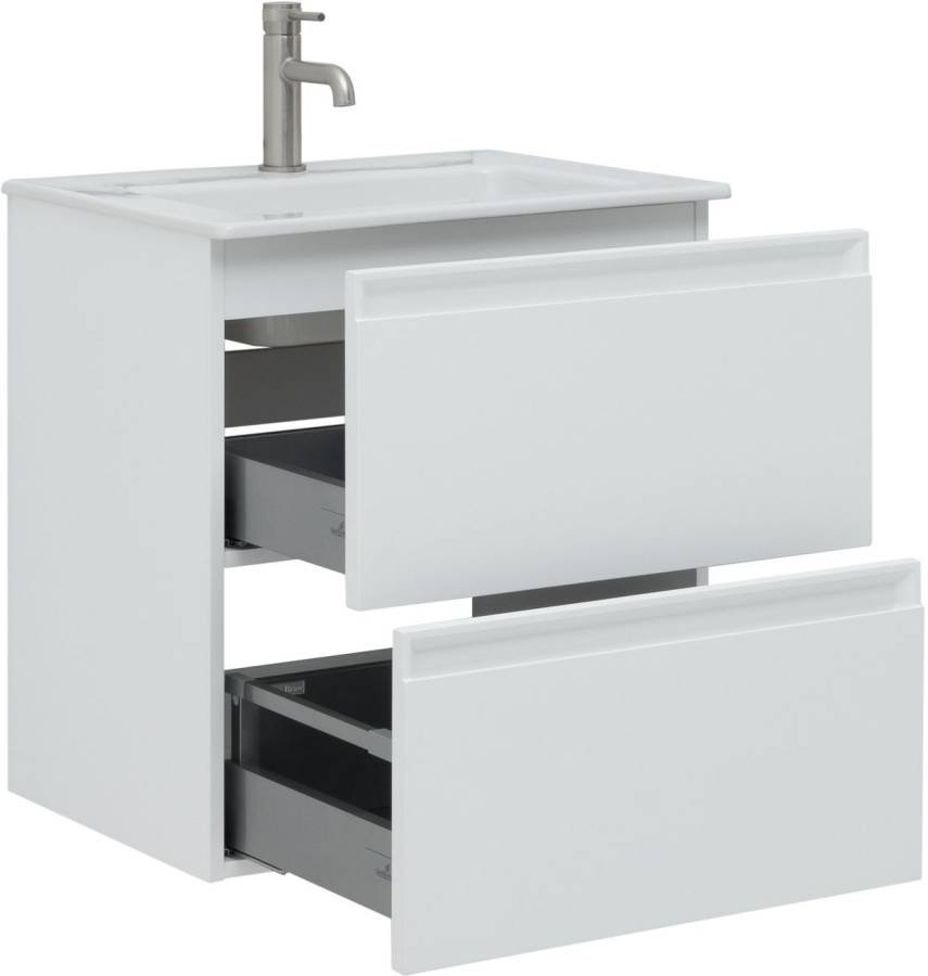 Тумба под раковину Allen Brau Eclipse 60 1.E1001.WM белый матовый Тумба под раковину Allen Brau Eclipse 60 1.E1001.WM белый матовый