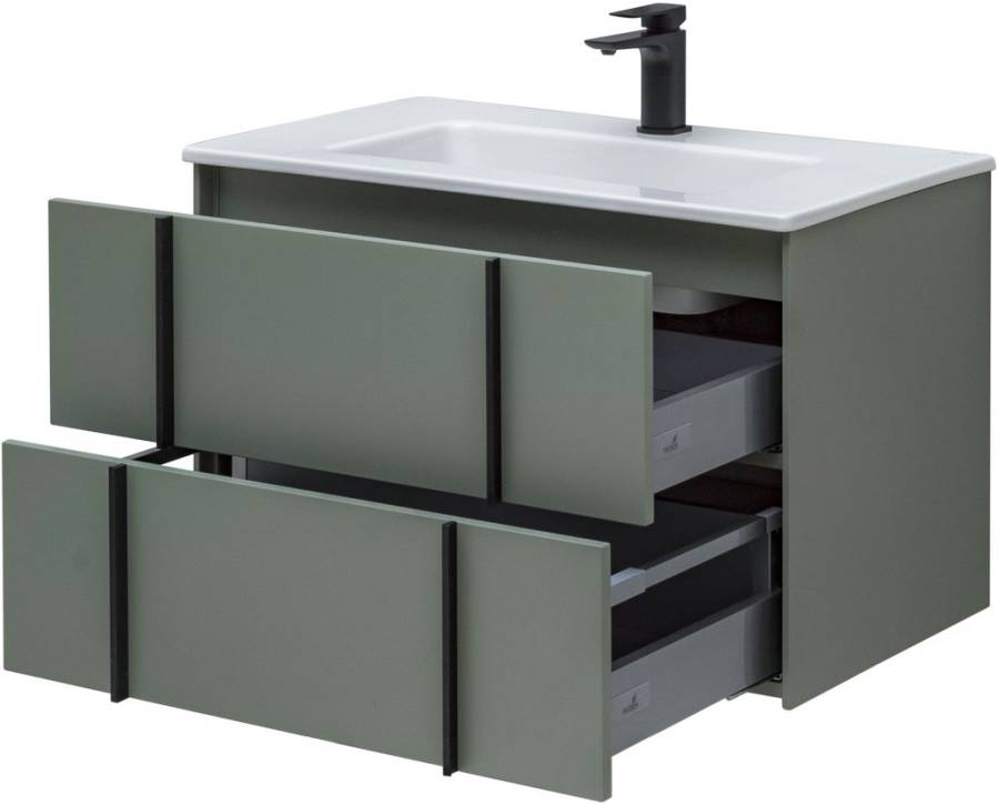 Тумба под раковину Allen Brau Reality 80 1.32005.CGM олива матовый Тумба под раковину Allen Brau Reality 80 1.32005.CGM олива матовый