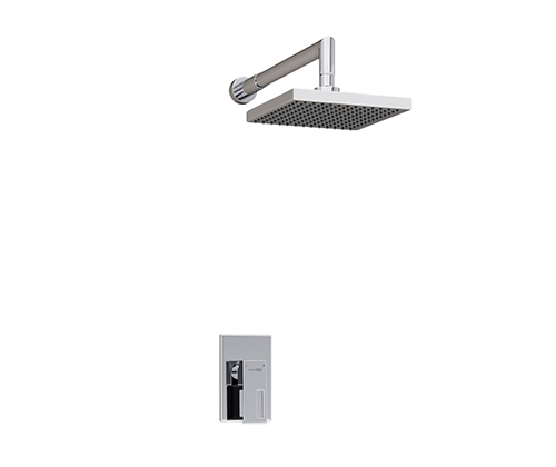 A12528 Встраиваемый комплект для душа с верхней душевой насадкой Wasserkraft A12528 Встраиваемый комплект для душа с верхней душевой насадкой Wasserkraft