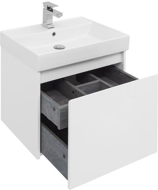 Мебель для ванной Aquanet Nova Lite 60 белый (1 ящик) Мебель для ванной Aquanet Nova Lite 60 белый (1 ящик)