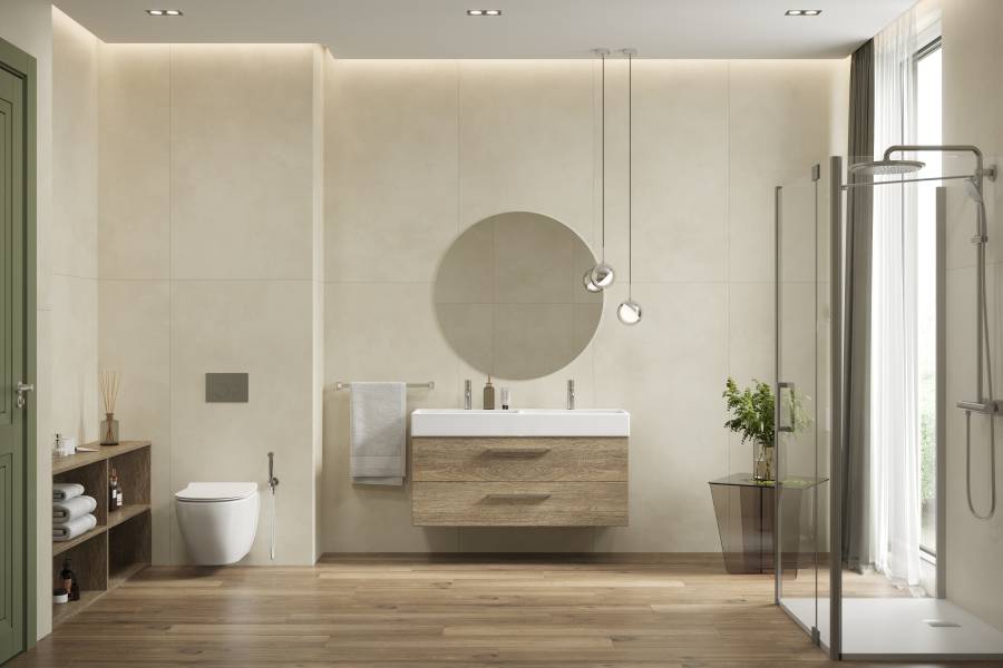 Керамогранит Forever Bianco (Granula Matt) 80х160 Керамогранит Forever Bianco (Granula Matt) 80х160