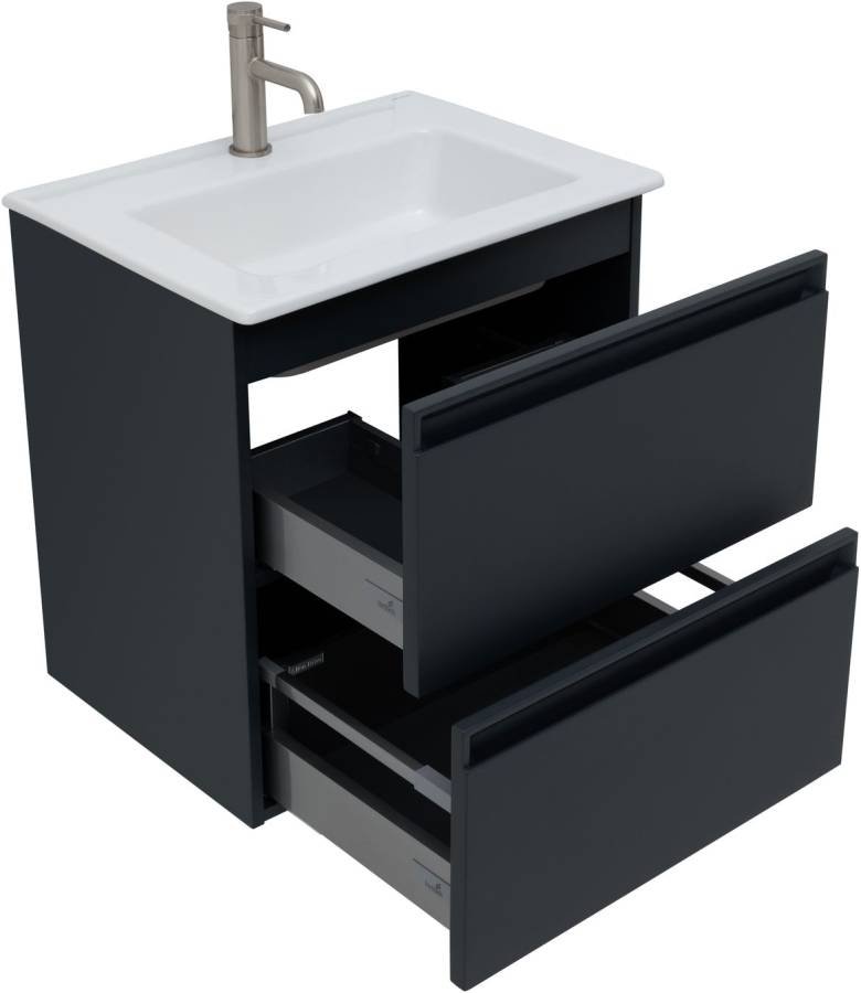 Тумба под раковину Allen Brau Eclipse 60 1.E1001.AM антрацит матовый Тумба под раковину Allen Brau Eclipse 60 1.E1001.AM антрацит матовый
